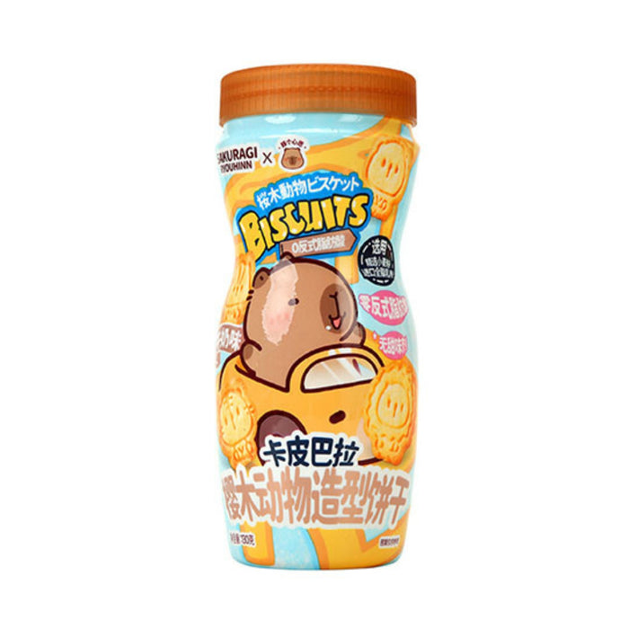 SAKURAGI X RYOUHINN MILK ANIMAL BISCUITS 130G