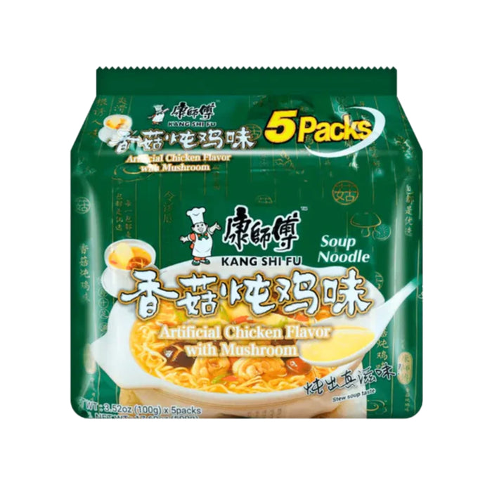 MASTER KONG CHICKEN & MUSHROOM NOODLE 100G, PACK OF 5