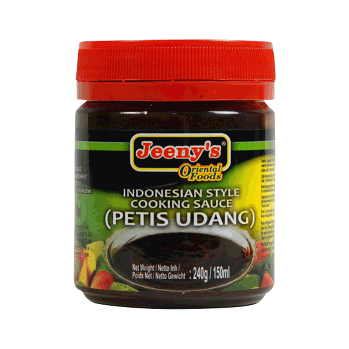JEENY'S PETIS UDANG INDONESIAN COOKING SAUCE 240G