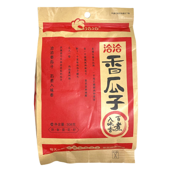 QIA QIA ROASTED SUNFLOWER SEEDS LARGE 308G 洽洽香瓜子