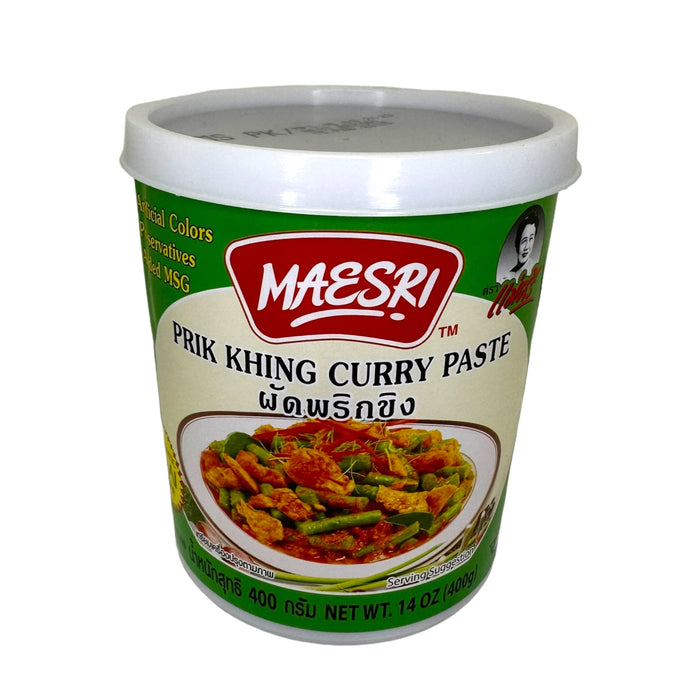 MAESRI HALAL PRIK KHING CURRY PASTE - 400G