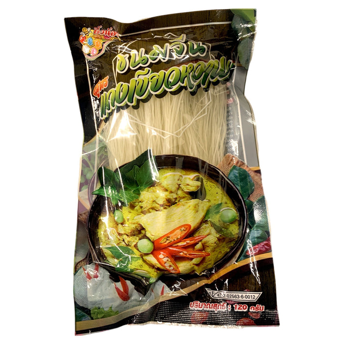KANOM JEEN GREEN CURRY INSTANT RICE NOODLES - 120G