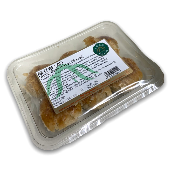SUN FUNG SWEET MUNG BEAN PATTIES 200G 山峰綠豆酥