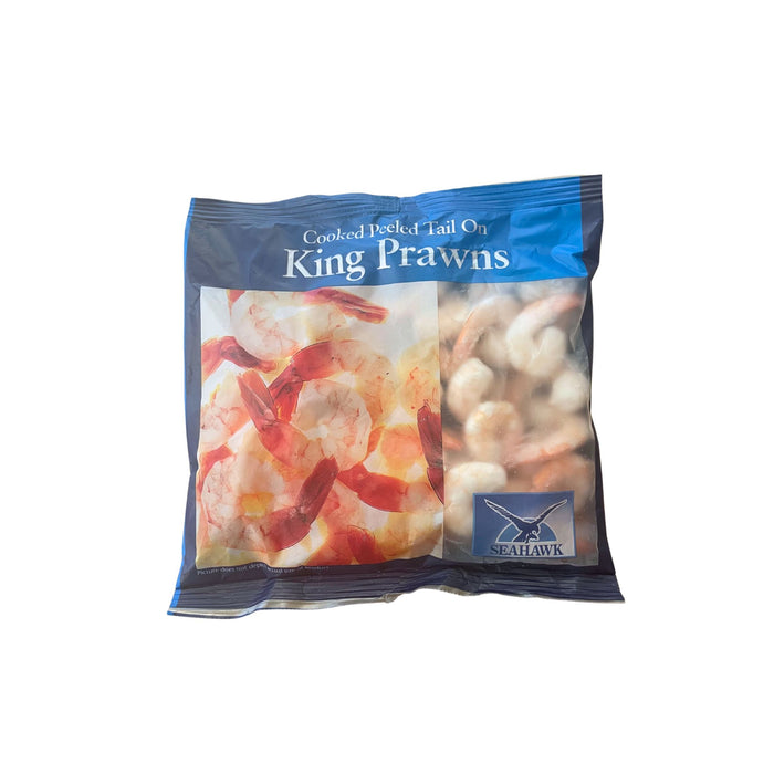 SEAHAWK COOKED 31/40 IQF TAIL ON PRAWNS 400G