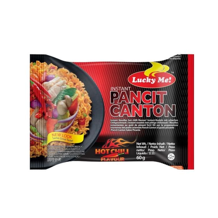 LUCKY ME HOT CHILLI INSTANT PANCIT CANTON NOODLES 60G