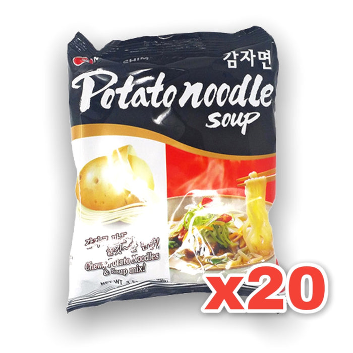 NONGSHIM POTATO RAMYUN, Case of 20 土豆面