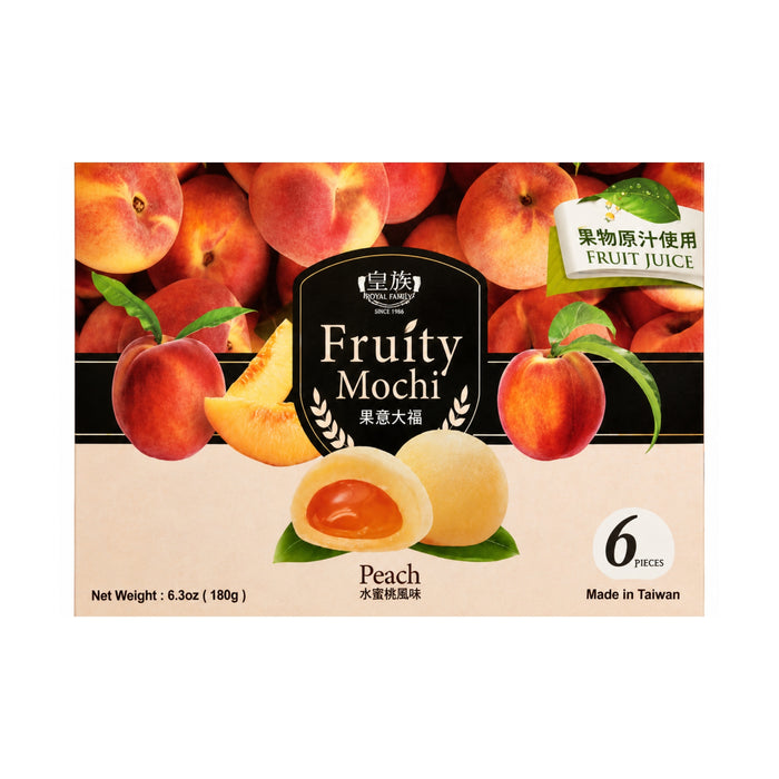 ROYAL FAMILY PEACH FRUITY MOCHI 180G (BBD 08/2026)