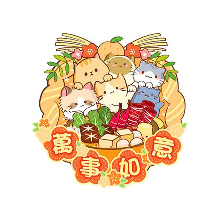 CAT WISHES COME TRUE CHINESE NEW YEAR FEI CHUN