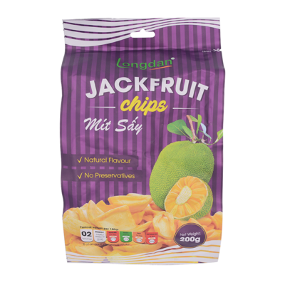 LONGDAN JACKFRUIT CHIPS 200G