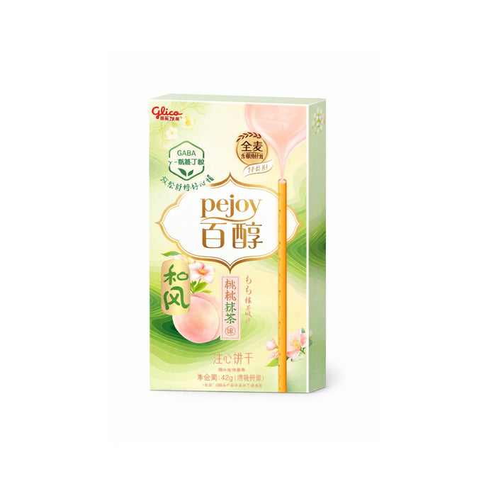 GLICO PEJOY PEACH MATCHA 42G