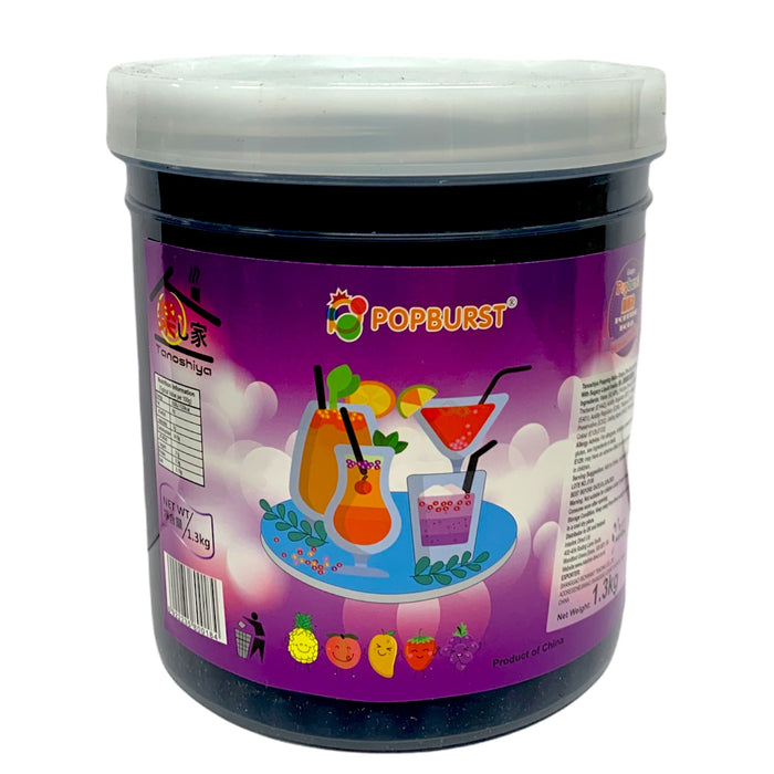 TANOSHIYA POPBURST GRAPE POPPING BOBA 1.3KG