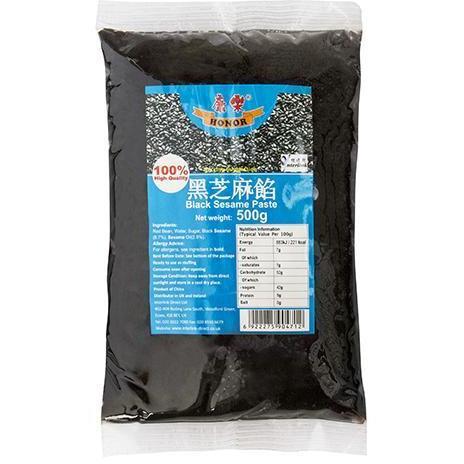 HONOR BLACK SESAME PASTE 500G 康樂黑芝麻餡