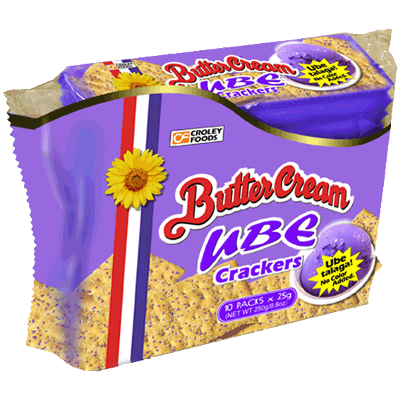 SUNFLOWER UBE TALAGA FLAVOUR CRACKERS 250G