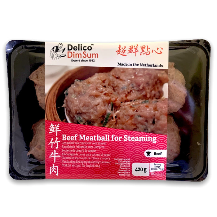 DELICO BEEF MEATBALL FOR STEAMING 420G