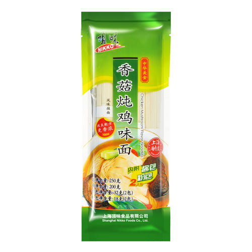 NIKKO CHICKEN MUSHROOM NOODLE 250G 頂味香菇燉雞麵