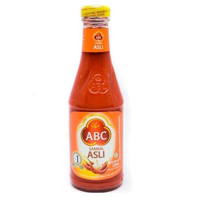 ABC SAMBAL ASLI - CHILLI SAUCE (ORIGINAL) 335ML 三巴印尼辣椒醬