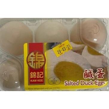 KAM KEE SALTED DUCK EGGS - 6 pIECES 420G