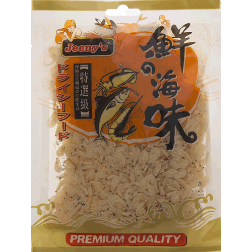 JEENY’S PRE-COOKED DRIED BABY SHRIMP 100G