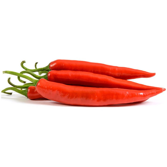 LONG RED CHILLI (APPROX 100G) - Dispatched Monday To Thursday