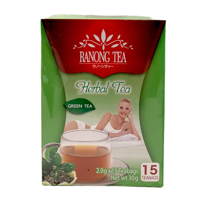 RANONG TEA RED TAB HERBAL TEA DRINK GREEN TEA - 30G